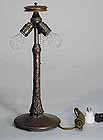 Mapple Leaf Tiffany Bronze Lamp base